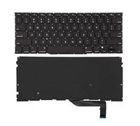 CLICK HELP Tastiera Notebook Compatibile con Apple MacBook PRO Retina 15" A1398 (2012-2015)(Retroill) Layout US Americano