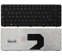 CLICK HELP Tastiera Notebook Compatibile con HP G4T G4-1000 G6-1000 G6T CQ43 CQ57 CQ58 630 650 (Nera)(Compatibile)