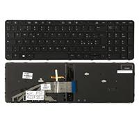 CLICK HELP Tastiera Notebook Compatibile con HP ProBook 450 G3, 470 G3, 450 G4, 470 G4, 455 G3 Retroilluminata