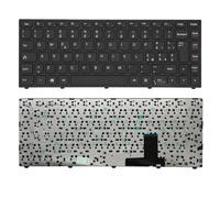 CLICK HELP Tastiera Notebook Compatibile con Lenovo Yoga 13 (Nera con Frame) Italiana