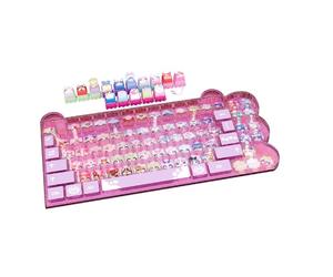 Clickeez tastiera-display - set collezionabile fidget con 15 pezzi 6+