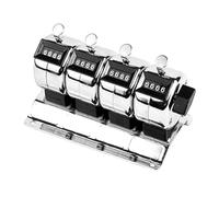 Clicker a mano in acciaio inossidabile con conteggio capacità di conteggio facile meccanismo di ripristino per esperimenti scientifici Utilizzare dispositivo di conteggio meccanico