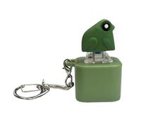 Clicker Antiestrés Para Adultos,Llavero Anti Estrés Manual | Diseño Rana Con Sonido Juguete Sensorial Para Colegio Trabajo Aula Viaje Mochila Niño | Juguete Antiestrés Diseño Sapo Llavero A