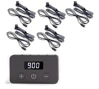 Clicker automatico per lo schermo del telefono cellulare, 30 clicker automatico regolabile ad alta velocità con più teste a scatto, materiale ABS, integrato 20 (5)