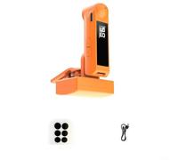 Clicker automatico portatile, 107 passi di velocità programmabili, con lettura digitale per telefoni cellulari, clicker automatico per giochi (A)