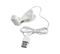 Clicker automatico ricaricabile per smartphone, velocità regolabile, clicker per schermo fisico, simulazione continua del rubinetto per giochi live streaming e altro (bianco)