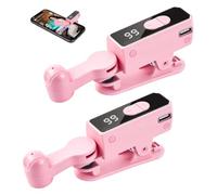 Clicker automatico wireless per iPhone, iPad e Android - Tapper schermo ricaricabile per TikTok, live streaming, Mi piace, giochi e attività ripetitive - 107 velocità regolabili per social media (rosa