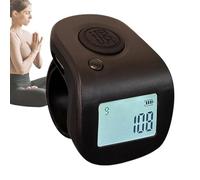 Clicker Counter, LED Display Handheld Digital Counter with Finger Ring Design, 1.14x1.34in Portable Counting Clicker, Ideal for Track n Field, Sporting Events, and Activities