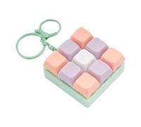 Clicker Fidget Toy - Gadget, Tactile Press Button with Audible Click Feedback, Detachable Bag Charm Fidget with Portable Mini Design, Sensory Focus Accessory Small Size