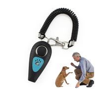 Clicker per addestramento cani, fischietto per cuccioli, strumento di gestione del comportamento, professionale, con regolabile, set di fischietti per cani, cuccioli, animali domestici,