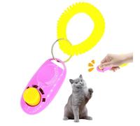 Clicker per addestramento per cani, accessorio portatile per addestramento | Clicker per cuccioli. Costruisci un rapporto positivo tra gatti, cuccioli, cavalli e delfini