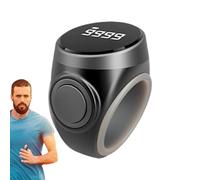 Clicker per contare i numeri, strumento di conteggio portatile, silenzioso, manuale a impulsi con pulsante funzione di reset, leggero ed ergonomico, ideale per attività di inventario sul posto di