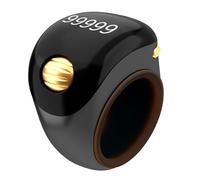 Clicker per contatore delle dita, anello contatore a colonna a 5 cifre, contatore a numerico portatile, strumento digitale portatile per contare le preghiere, ruotare tasby digitale per