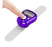 Clicker per le dita - Dimensione regolabile | Anello contatore portatile per le dita del golf, sport golf, nuoto, presenza in aula scolastica, strumento per il conteggio 'uncinetto/maglia