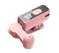 Clicker Ricaricabile Dispositivo Portatile per Toccare lo Schermo con Display Digitale LED 107 Ingranaggi Regolabili Trigger Silenzioso a Contatto Zero Ricarica Rapida Type-C Connettore Automatico Mul