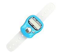 Clickers per contare, contatore elettronico con display digitale, contatore di numeri per golf, maglieria, uncinetto, contatore di dita regolabile, contatore di giri portatile