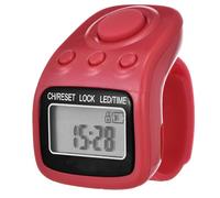 Clickers Resettabile Contatore LED 6 Canali Finger 6 Digit elettronico Tasbeeh Digital Tally