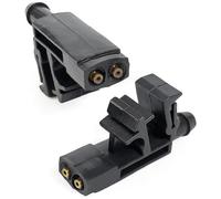 CLICKNFIT 2 bocchette per lavaggio e lavavetri, ugello adatto per Citroen Berlingo 1996-2016/Peugeot Parner 1996-2016 6438A0 96084939