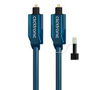 ClickTronic 0,5m Toslink Opto-Set cavo audio 0,5 m Blu - Nouvo