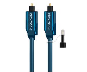 ClickTronic 0,5m Toslink Opto-Set cavo audio 0,5 m Blu - Nouvo