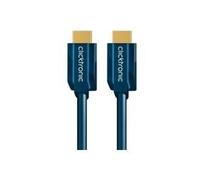 ClickTronic 20m High Speed HDMI cavo HDMI HDMI tipo A [Standard] Blu (Clicktronic HDMI Cable w/Ethernet. M/M. Blue. 20m)