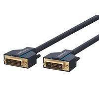 Clicktronic 70336 Cavo DVI-D (24+1) - DVI-D (24+1), 1m, 10 m Lunghezza del Cavo