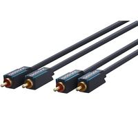Clicktronic 70377 Cavo Audio Stereo, 1 m Lunghezza del Cavo