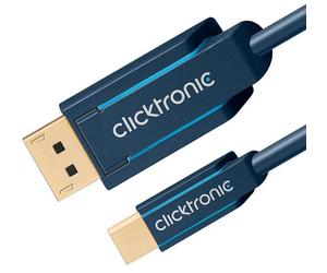 ClickTronic 70737 cavo DisplayPort 1 m Mini DisplayPort Blu - Nouvo