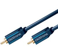 Clicktronic Casual Cavo Video, 3 m, Blu