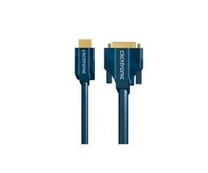 ClickTronic Casual Series Videokabel HDMI / DVI 7.5m NEW