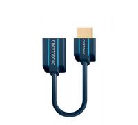 CLICK 70700 - Adattatore connettore /presa HDMI ad alta velocità, 4K, 0,1m