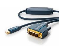 Clicktronic Cavo Mini DisplayPort (Thunderbolt) a DVI-D 24+1 2m Alta Qualit&agra