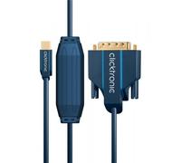 Clicktronic Cavo Mini DisplayPort (Thunderbolt) a DVI-D 24+1 2m Alta Qualit&agra