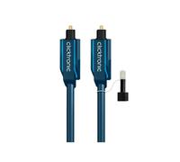 CLICK 70370 - Cavo Toslink, Toslink incl. adattatore da 3,5 mm, 5 m