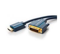 Clicktronic HDMI - DVI Casual Cable 3m