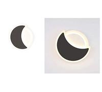 CLICLED Applique LED da parete luce calda moderno mezza luna lampada a muro BD-021