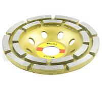 CLICLED Disco Diamantato 115mm Marmo Cemento Pietra Smerigliatrice Flex Segmenti 11,5cm