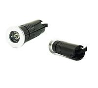 CLICLED Faretto LED 3W Luce Fredda per Esterno e Interno, Segnapasso Incasso Calpestabile, Impermeabile per Giardino e Terrazzo Ideale per Pavimenti, Muri e Scale