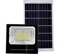 CLICLED Faro LED SMD 200 W Pannello Solare Indicatore Di Carica Luce Fredda Crep