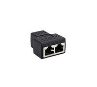 CLICLED Sdoppiatore CAT6 FTP RJ45 Adattore Splitter Cavo Lan Ethernet Femmina