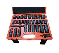 CLICLED Set 32 bussole a impatto 1/2" rinforzate adattatori avvitatore pneumatico 05036