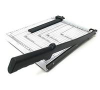 CLICLED Taglierina per Carta A4 a Ghigliottina con Barra Centimetrata Taglia Carta di Precisione a Leva per Fogli B5 A4 A5 B6 B7