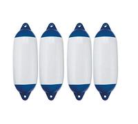 CLICSON® - Kit 4 Parabordi Gonfiabili per Imbarcazioni. Dimensioni 120x450 mm