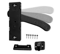 Clievo Per La Porta Dello Schermo RV - Parti Di Sostituzione Della Voce Del Fienile | Hardware Di Iscrizione E | Manico Dello Schermo Antifurto Resistente Alla Ruggine Per Il Rimorchio P