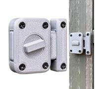 Clievo Per Porte Notturne Per Porte In Legno - Blocco Del Fermo Di Sicurezza Pesante Per Una Maggiore Sicurezza, Facile Da Installare, Costruzione In Metallo Durevole | Ideale Per La Camera Da Letto,