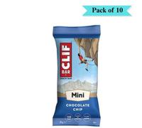Clif Bar Mini Chocolate Chip Bar - Confezione da 10 (28 g ciascuna)