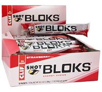 Clif Bar - Shot Bloks Electrolyte Chews Strawberry Flavor - 6 Chews