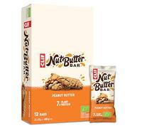 CLIF Nut Butter Bar | Barretta Proteica con 7g di Proteine Vegetali | Peanut Butter | Snack Bar Biologiche | 12 x 50 g