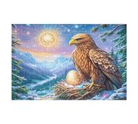 Cliff Bald Eagle Puzzle 1000 Pezzi Caravaggio Per Adulti Cartone Di Alta Qualità Opera D'arte Italiana Per Collezione E Decorazione Qualità Museale Da Passatempo 1000 PCS