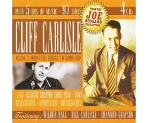 Cliff Carlisle Vol. 2 - The Classic Country Sides 1930 - 1941 (CD) Album
